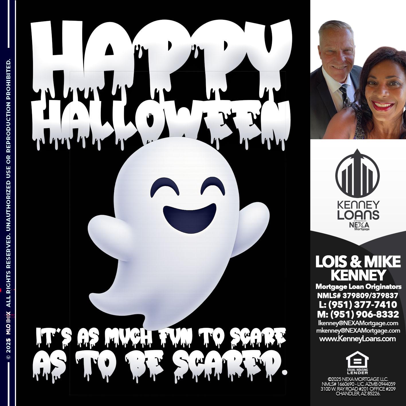 happy halloween - Lois Kenney -Mortgage Loan Officer