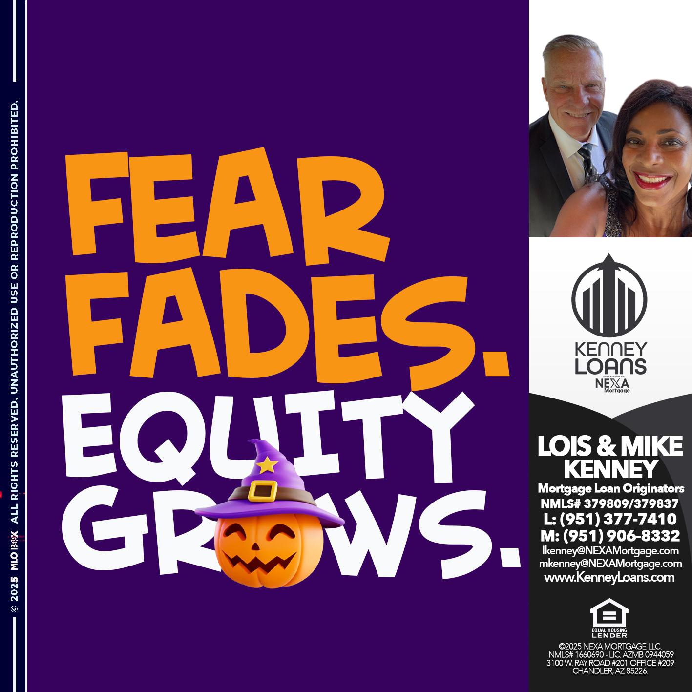fear fades - Lois Kenney -Mortgage Loan Officer