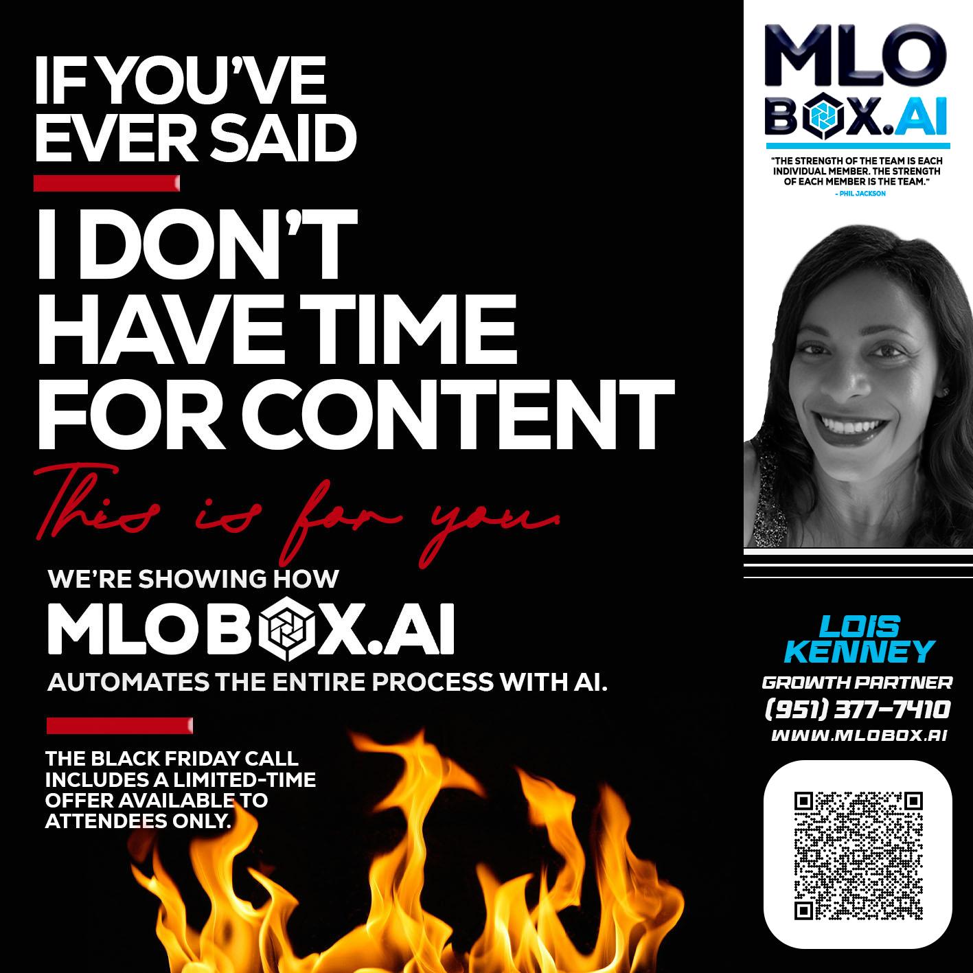 if you - Lois Kenney -Mortgage Loan Officer